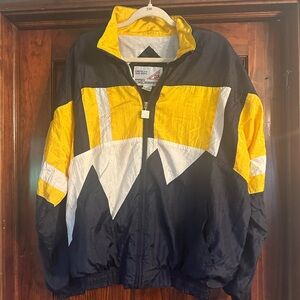 Pro Player Black, Yellow, and White Windbreaker